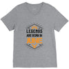 Legends are born in June V-Neck Tee