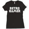 retro gamer Ladies Fitted T-Shirt