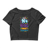 only 90s kids Crop Top
