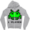 arcade player one Zipper Hoodie