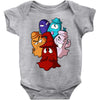 pac man ghost monsters Baby Onesie