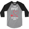 Our First Father's Day! Baby Girl 3/4 Sleeve Shirt