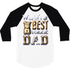 yorkie dad 3/4 Sleeve Shirt