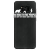be nice to fat people bear chase funny pub joke Samsung Galaxy S8
