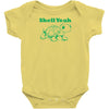 shell yeah turtle Baby Onesie