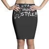 oppan gangnam style  funny Pencil Skirts