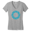 camera shutter Women's V-Neck T-Shirt