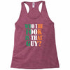 WHO THE FOOK IS THAT GUY Racerback Tank