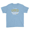 I Wear Gold For My Hero In Haven Youth Tee