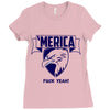 'merica Ladies Fitted T-Shirt