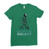 best dad in the galaxy Ladies Fitted T-Shirt
