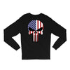 skull u.s.a. back Long Sleeve Shirts