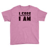 i code therefore i am Youth Tee