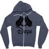 mickey mouse sexy dope Zipper Hoodie