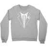tuxedo wedding marriage prom holiday fancy dress cool geek nerd Crewneck Sweatshirt