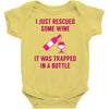 rescued some wine Baby Onesie