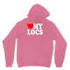love my locs Unisex Hoodie