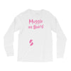Muggle On Board Pink Long Sleeve Shirts