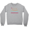 neon sign california republic flag bear Crewneck Sweatshirt