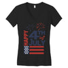 happy 4th of july Women's V-Neck T-Shirt