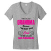 I&rsquo;m Called Grandma Because I&rsquo;m Way Too Cool To Be Called Grandma Women's V-Neck T-Shirt