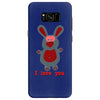 i love you bunny hare rabbit cupid couple kiss fun Samsung Galaxy S8
