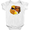 funny full english breakfast, ideal gift or birthday present Baby Bodysuit