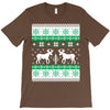 reindeer christmas ugly sweater T-Shirt
