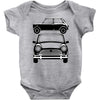 classic mini, ideal birthday gift or birthday present Baby Bodysuit