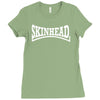 skinhead ska music gift new Ladies Fitted T-Shirt