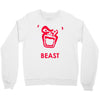 instinct attention gorilla beast Crewneck Sweatshirt