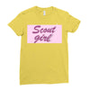 girl scout Ladies Fitted T-Shirt