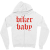 biker baby Zipper Hoodie