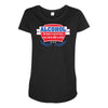 aalcohol Maternity Scoop Neck T-shirt