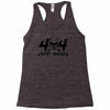 4x4 big skull head  off road Racerback Tank