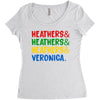 heathers girls and veronica Women's Triblend Scoop T-shirt