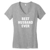 best husband ever Women's V-Neck T-Shirt
