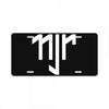 neymar jr sports white logos License Plate