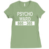 psycho ward Ladies Fitted T-Shirt