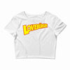 love burger Crop Top