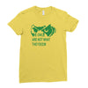 twin peaks  owls Ladies Fitted T-Shirt