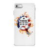 American Flag Q Fire iPhone 7 Case