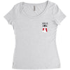 Super Cat Women's Triblend Scoop T-shirt