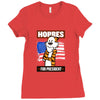 calvin hobbes Ladies Fitted T-Shirt