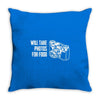 will take photos for food Throw Pillow