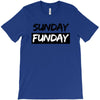 sunday funday t shirt funny jersey shore football T-Shirt