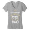 legendary riders are born in 1979 Women's V-Neck T-Shirt