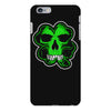 celtic green clover skull patch, irish biker patches iPhone 6 Plus/6s Plus Case