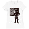 you are here Ladies Fitted T-Shirt