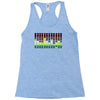 sound activated flashing light Racerback Tank